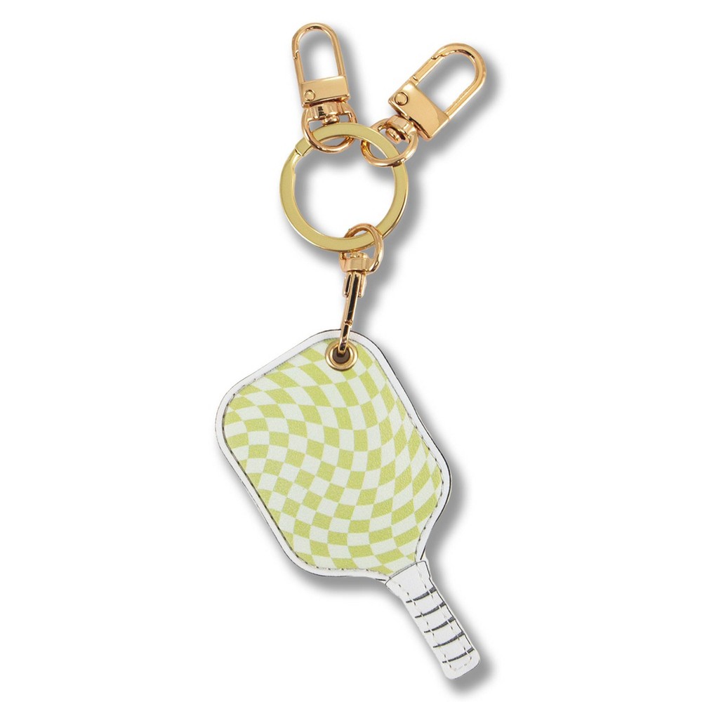 Sonix AirTag Keychain - Pickleball Green: Polyurethane Holder for Apple AirTags