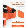 VEVOR Heavy Duty Tow Strap Recovery Kit 3 in x 20 ft (MBS-36,000 lbs) Tree Saver Winch Strap, Triple Reinforced Loop, 3/4" D-Ring Shackles, Orange - 4 of 4