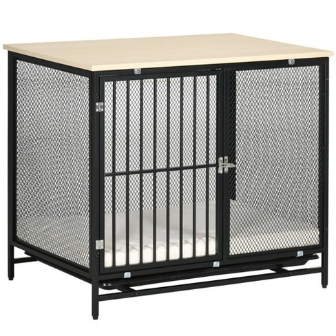 Pawhut Anti chew Medium Dog Crate Furniture Pet Crate For Small