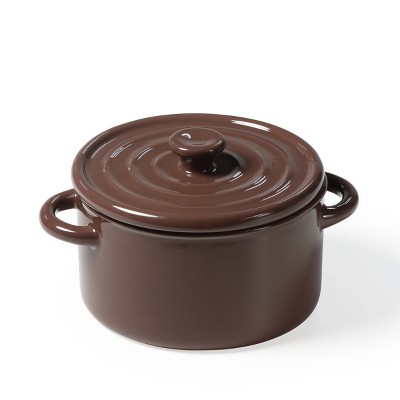Ceramic Cocotte Brown - Bullseye's Playground™