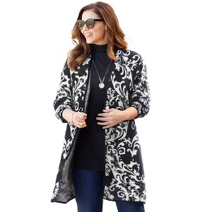 Catherines Luxe Sweater Cardigan - 1 of 4