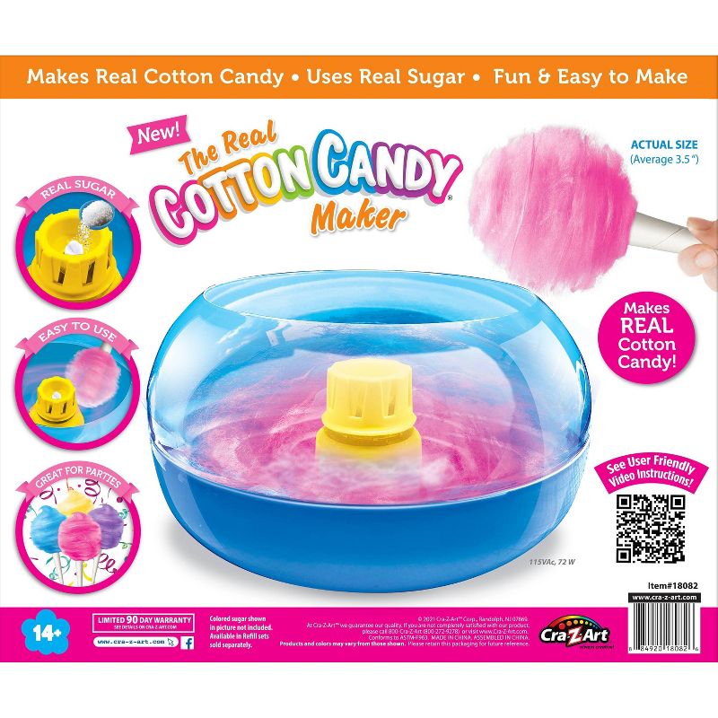 Cra-Z-Art The Real Cotton Candy Maker, 3 of 13