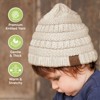 KeaBabies 3pk Warmzy Baby Beanies, 0-36 months Baby Hats, Baby Winter Hat for Newborn, Infant, Toddlers, Boys, Girls - 4 of 4
