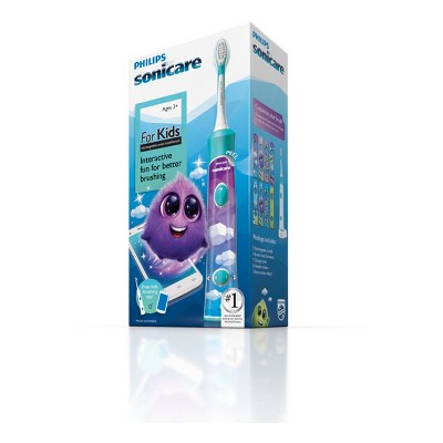 Photo 1 of **NEEDS NEW BRUSH**
Philips Sonicare HX6321/02 For Kids Sonic Electric Toothbrush