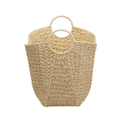 Nude Climate Resistant Seagrass Woven Storage Basket