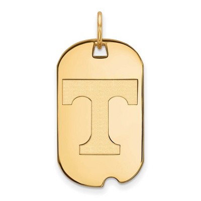 Black Bow Jewelry 14k Yellow Gold Tennessee Volunteers NCAA Pendant