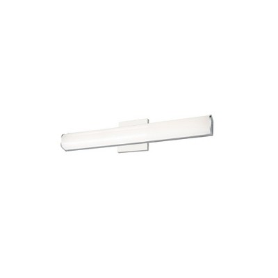 Longitude 20" Chrome LED Vanity Light with Rounded Diffuser