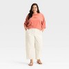 Women's Sardines Short Sleeve Graphic Oversized T-Shirt - Terracotta Orange - 3 of 3