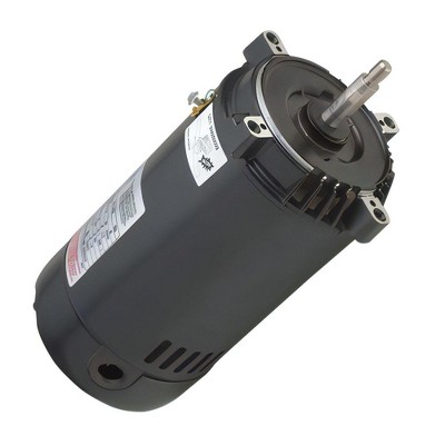 A.O. Smith Black and Silver 1HP Single-Speed Pool Pump Motor
