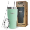 Healthy Human Stainless Steel Tumbler with Straw & Lid |(32oz, Seamist) - 4 of 4