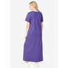 Woman Within Plus Size Perfect Short-Sleeve Scoopneck Maxi Tee Dress - 3 of 4