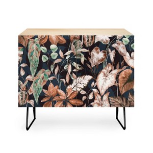 Marta Barragan Camarasa Lush Vintage Dark Jungle Credenza - Deny Designs - 1 of 3