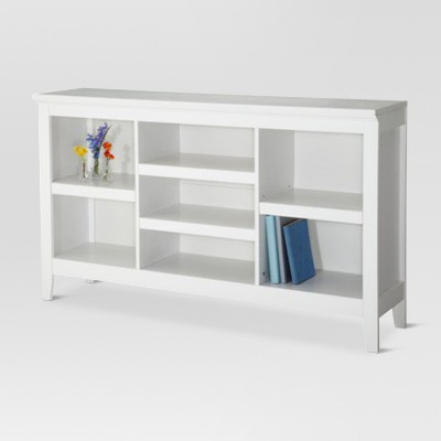 32 Carson Horizontal Bookcase With, Carson Horizontal Bookcase With Adjustable Shelves Threshold