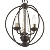 Livex Lighting Arabella 3 - Light Chandelier in  Bronze/Antique Brass - 4 of 4