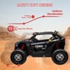 2-Seater 24V Ride-On UTV – Powerful 4WD Electric Car for Kids with Remote Control, Shock Absorbers, Leather Seats, Music & Lights - 4 of 4