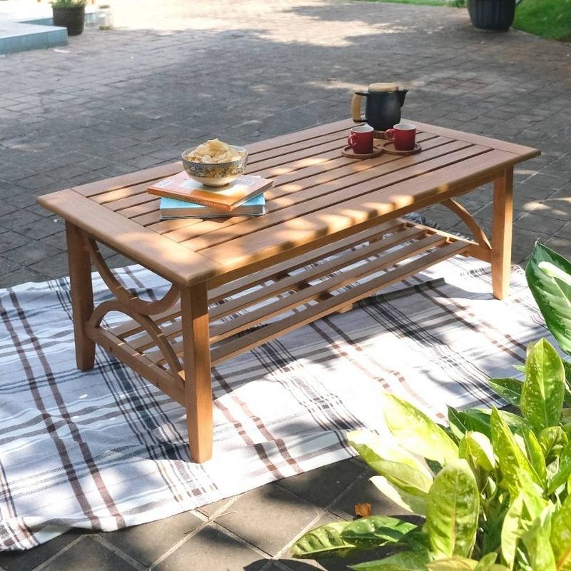 5pc Chester Teak Patio Conversation Set with Cushion - Cambridge Casual
, 5 of 8