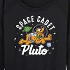 Women's - Disney - Space Cadet Pluto Lightweight French Terry Slouchy - image 2 of 4