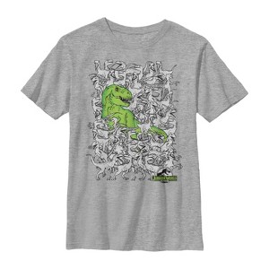 Boy's Jurassic World Hidden T. Rex T-Shirt - 1 of 4