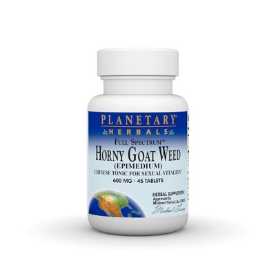 Full Spectrum Horny Goat Weed by Planetary Herbals  -  45 Tablet