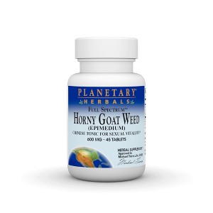 Full Spectrum Horny Goat Weed by Planetary Herbals  -  45 Tablet - 1 of 3