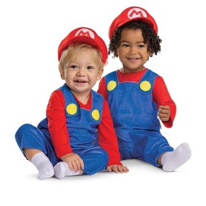Super Mario Bros. Mario Posh Infant Costume - 1 of 4