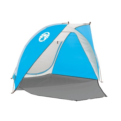 Photo 1 of Coleman Beach Shade with 50+ SPF Sun Protection Tent - Blue