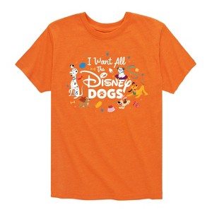 Boys' - Disney - Cats & Dogs Short Sleeve Graphic T-Shirt - 1 of 4