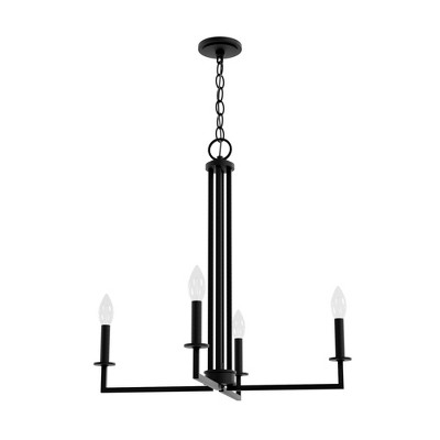 Hunter Fans Bearden 4 - Light Chandelier in  Natural Iron