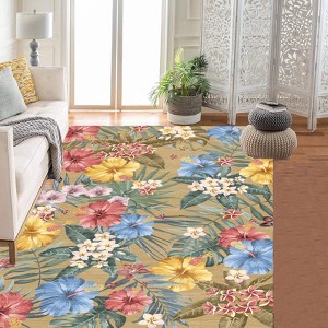 Washable Area Rugs Nursery Dining Room Carpet - 1 of 4