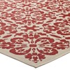 Modway Ariana Vintage Floral Trellis 5x8 Indoor and Outdoor Area Rug - 3 of 4