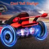 329 Red 24V Electric Drift Go Kart For  Ages 6 To 12 With 2 Powerful Motors Adjustable Seat Led Lights Music And Safety Belt Red - 3 of 4