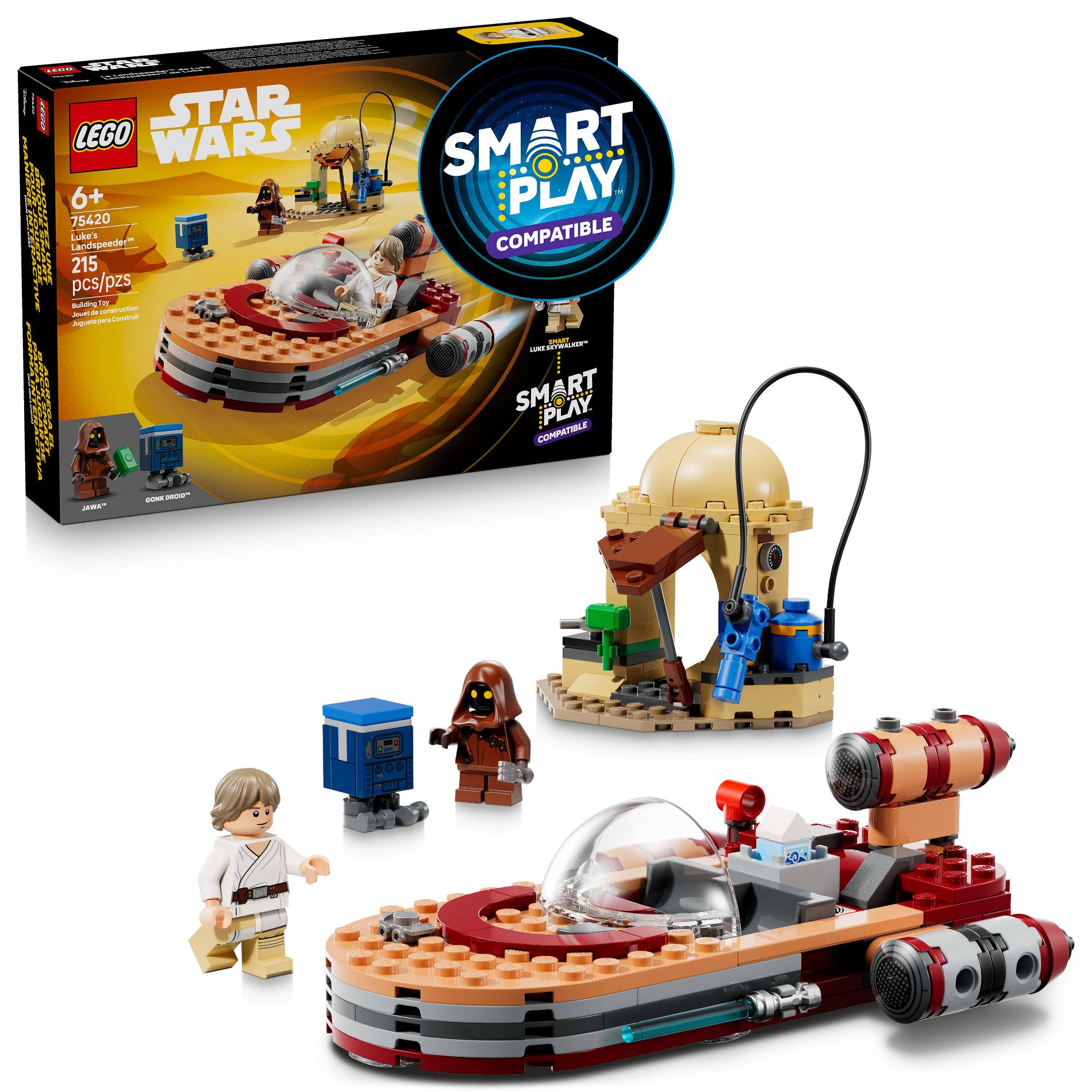 LEGO Star Wars SMART Play: Luke’s Landspeeder Set 75420