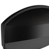 Possini Euro Design Xane 7" High Mid Century Modern Outdoor Wall Light Fixture Mount Porch House Exterior Weatherproof Matte Black Finish Metal - 3 of 4