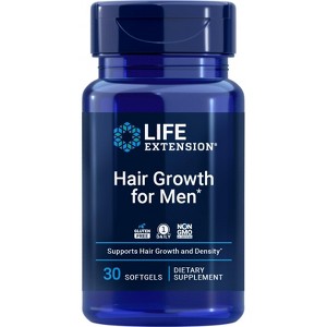 Hair Growth for Men by Life Extension  -  30 Softgel - 1 of 2