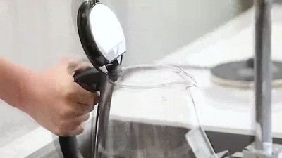 1.8L Glass and Stainless Steel Electric Tea Kettle with LED Light