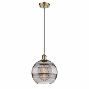 Rochester - 1 Light Cord Hung Mini Pendant In Industrial Style-11.63 Inches Tall and 10 Inches Wide - 1 of 1