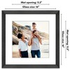 Americanflat Wide Molding Picture Frame with Mat - 2 of 4