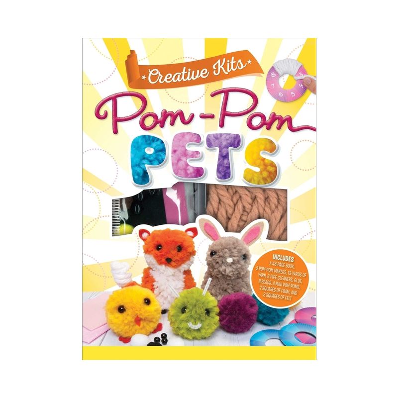 Creative Kits: Pom-POM Pets - by  Jaclyn Crupi (Mixed Media Product), 1 of 2