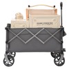 Vynxaria PORTABLE 400L Collapsible Wagon, Folding Wagon Cart , Beach Wagon with Big Wheels, 450LB Heavy Duty Foldable Wagon - 2 of 4