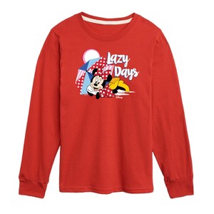 Boys' - Disney - Minnie Mouse Long Sleeve Graphic T-Shirt - 1 of 4