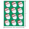 24ct Santa Faces Christmas Stickers - image 4 of 4