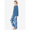 Dreams & Co. Long Sleeve Knit PJ Set - 4 of 4