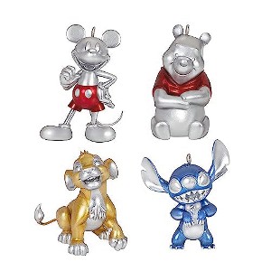Hallmark Keepsake Christmas Ornaments Set of 4, Disney 100 Years of Wonder - 1 of 4