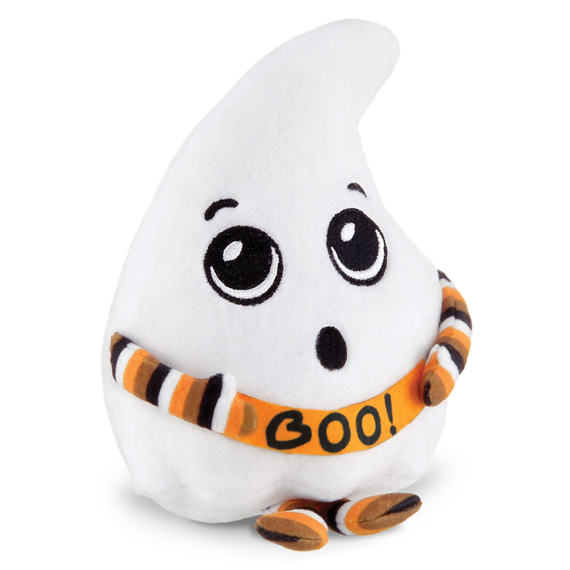 Bearington Spirit Halloween Plushies, 7 Inch Ghost Stuffed Animal Boo Plush