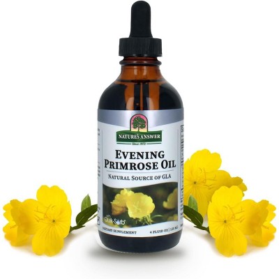 Nature's Answer - Liquid Evening Primrose Oil, Gamma-Linolenic Acid (GLA), 4 Oz
