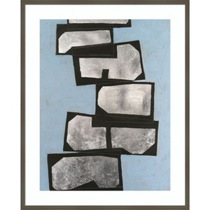 Amanti Art Stacked Coffers IV by Michael Willett Wood Framed Wall Art Print - 1 of 4