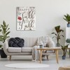 Stupell Industries Happy Fall Y'all Typography Sign Canvas Wall Art - 2 of 4