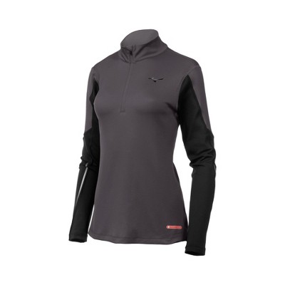 Mizuno Women's Breath Thermo Base Layer Half Zip Running Pullover