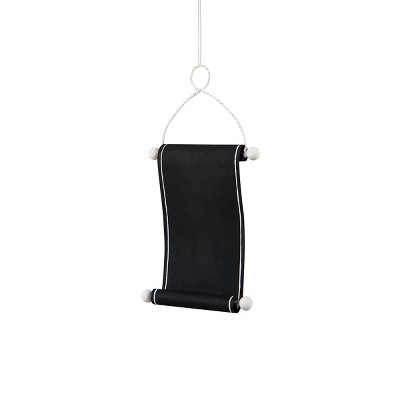 Gallerie II Chalkboard Scroll Ornament
