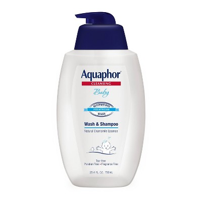 Image of Aquaphor Unscented Baby Wash and Shampoo - 25.4oz